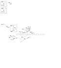 Controls Fuel Supply Governor Spring Diagram and Parts List for 21D807-1546-G1  Briggs and Stratton Engine